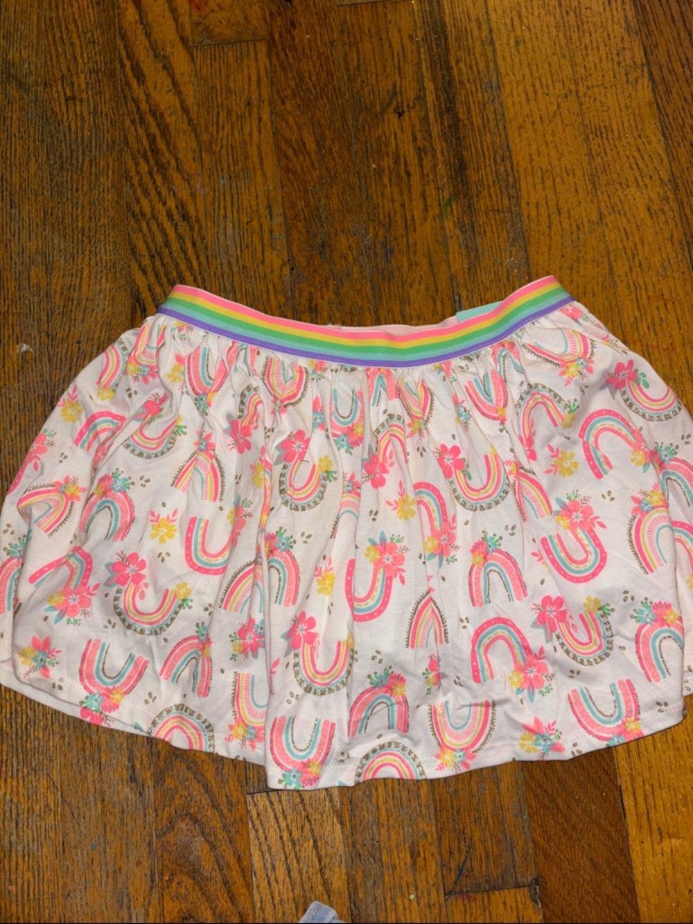 Cynthia rowley rainbow skort 7/8